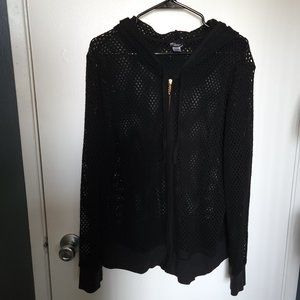 Old Navy Open Knit Hoodie